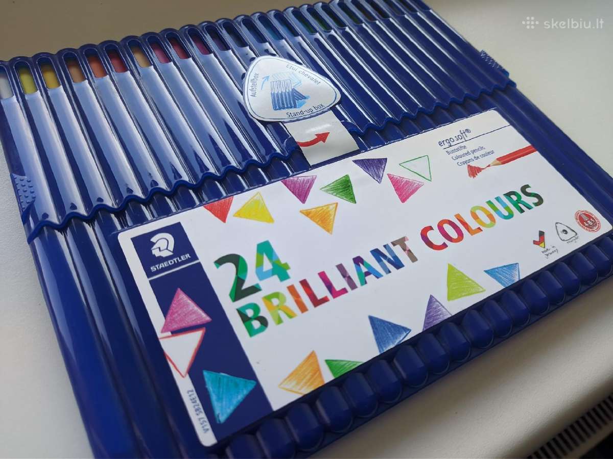 Staedtler Ergosoft Colouring Pencils Pack of 24 - nuotraukos Nr. 3