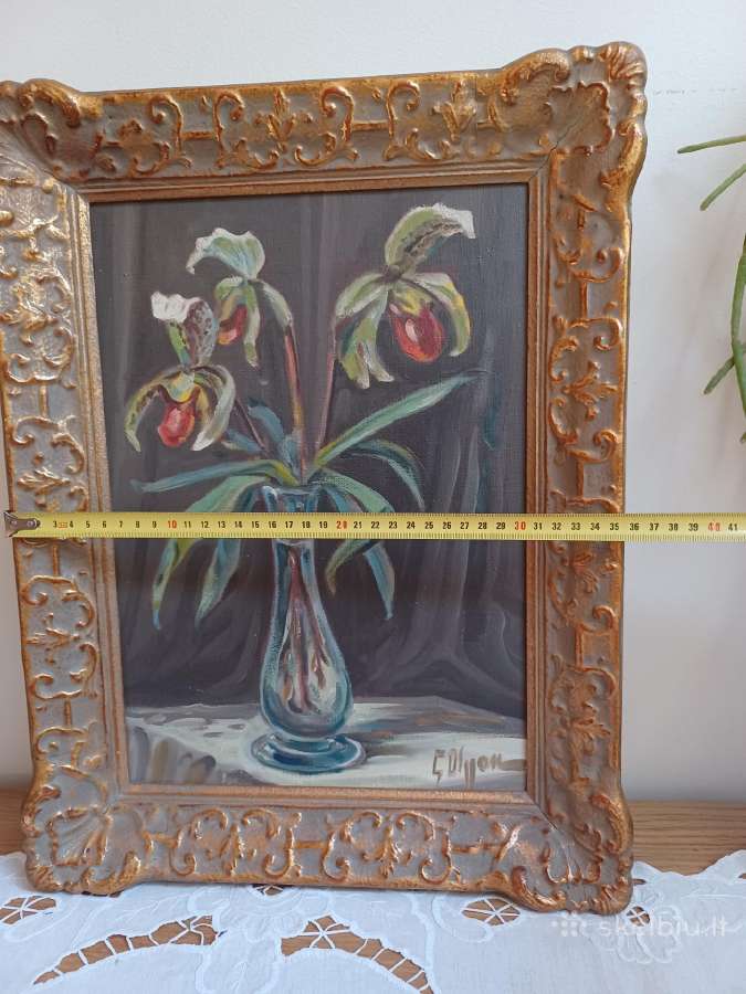 Paveikslas su orchidėja - nuotraukos Nr. 5