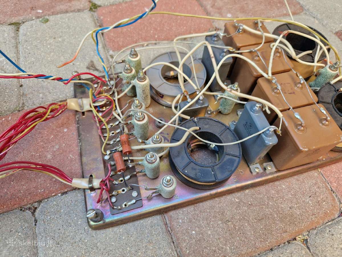 Kolonėlės radiotechnika 35ac1 garso filtras - nuotraukos Nr. 2
