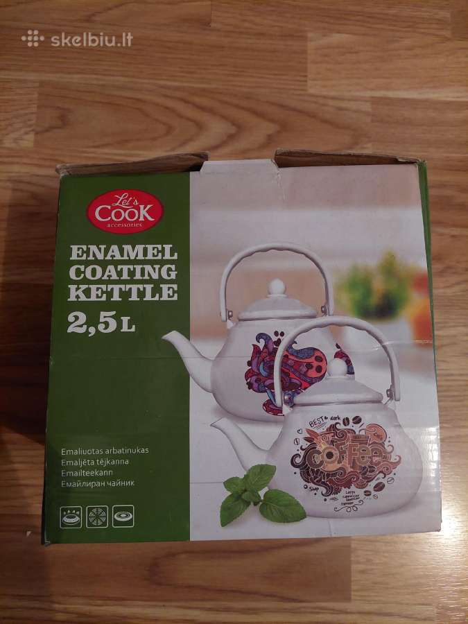 Emaliuotas arbatinukas - nuotraukos Nr. 2