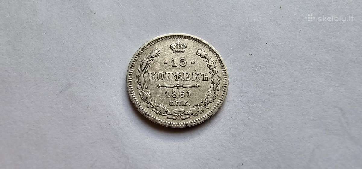 1861 15 kapeiku