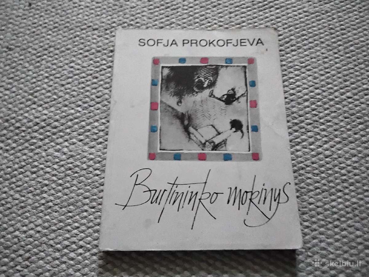 Burtininko mokinys Sofja Prokofjeva 1987 m.