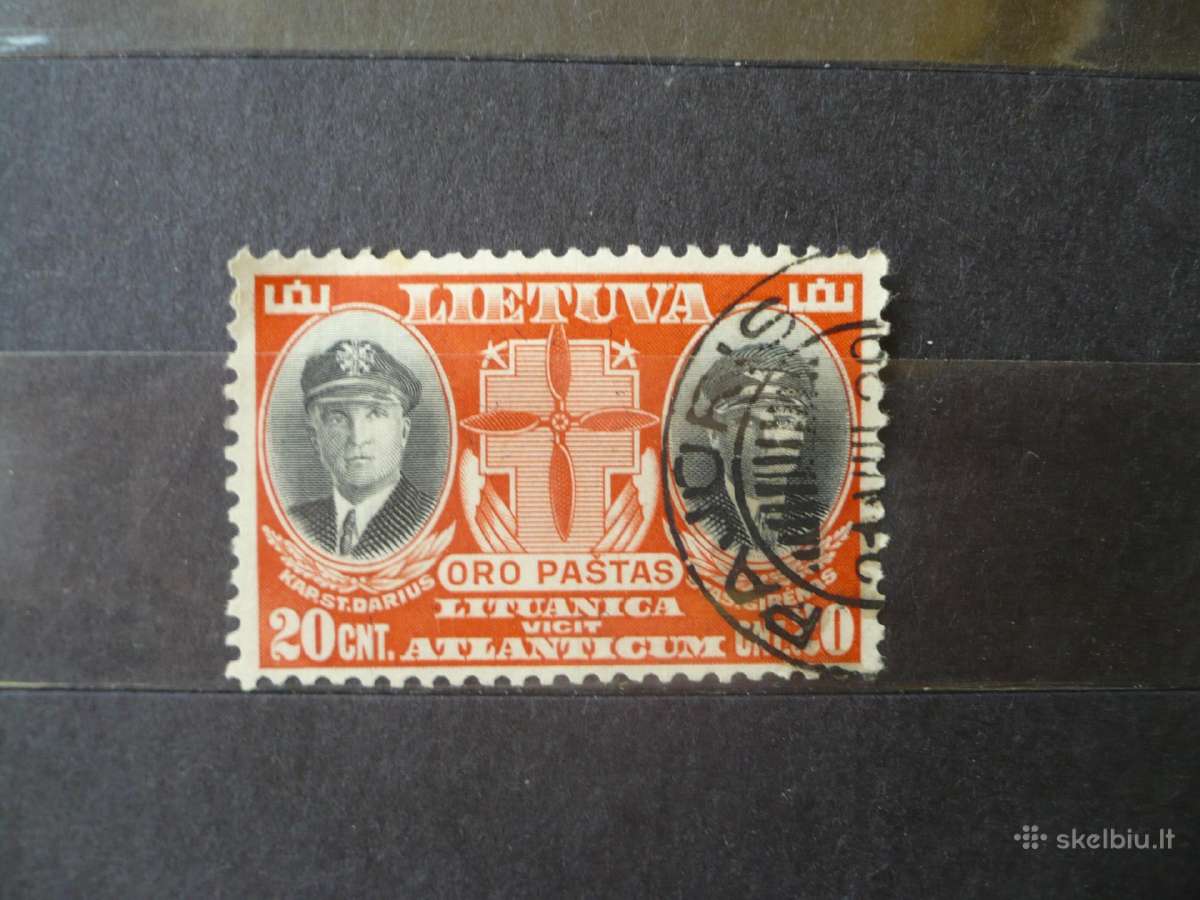 1934m. žuvo aviacijos pionieriai Darius ir Girėnas