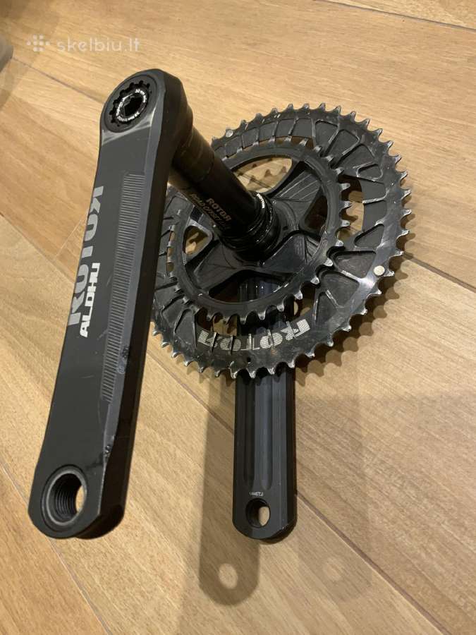 48/32 Rotor Aldhu Cranks 172.5mm, 30mm axle - nuotraukos Nr. 3