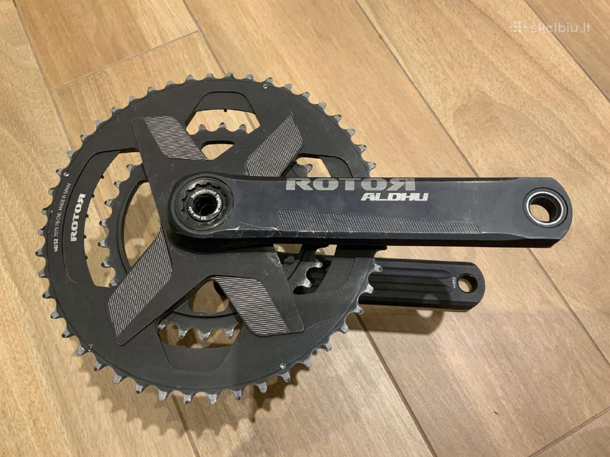 48/32 Rotor Aldhu Cranks 172.5mm, 30mm axle