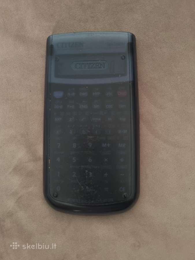 Skaičiuotuvas Citizen Sr 260n - nuotraukos Nr. 2