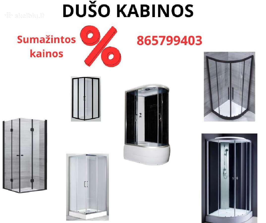 Dušo kabinos išsiparduodu - atvežu kur reikia