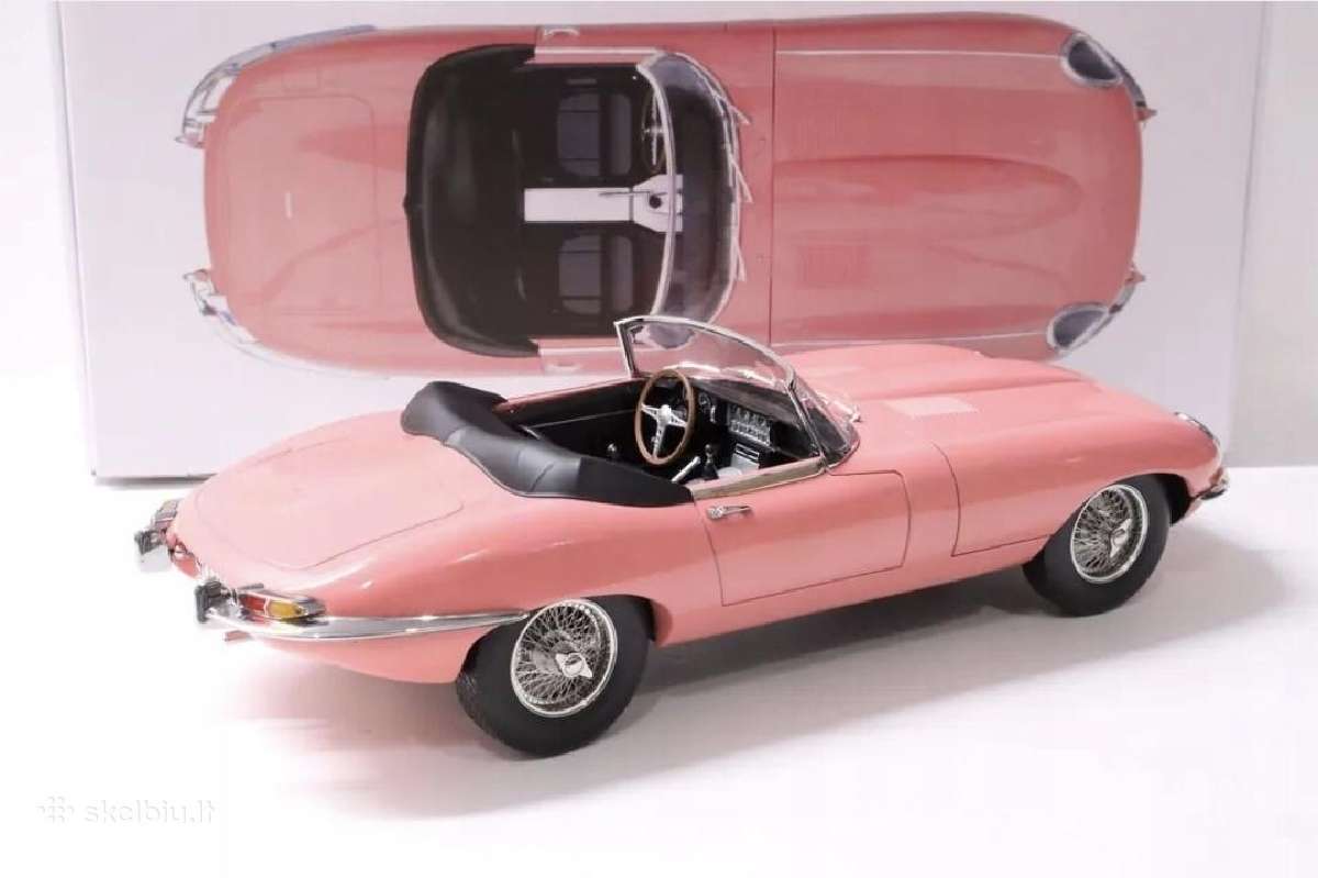Jaguar E-type Cabriolet 1:12 ! - nuotraukos Nr. 2
