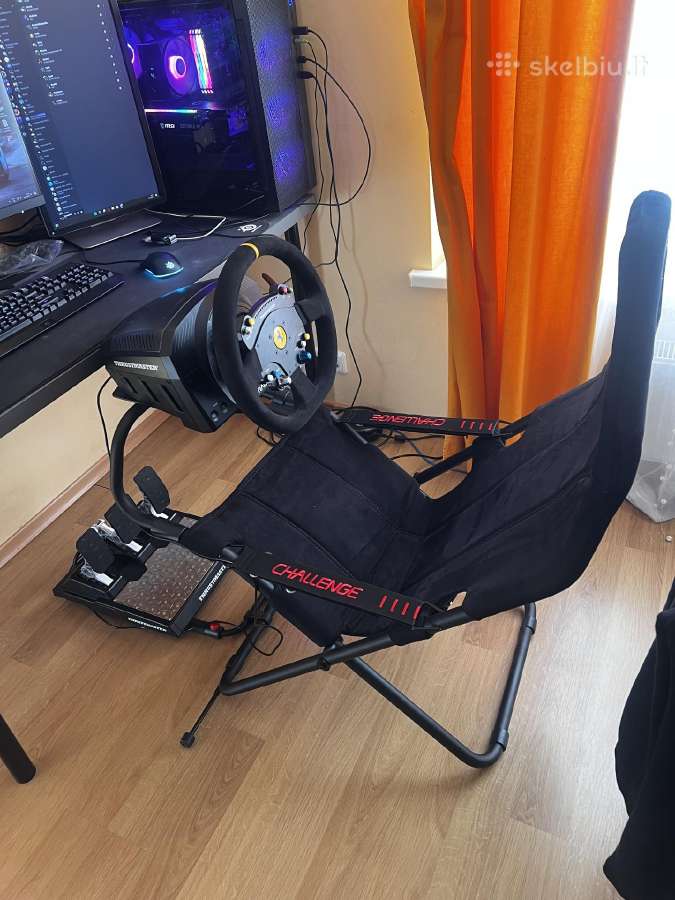 Nuomojamas žaidimų vairas T300(ts-pc racer) - Skelbiu.lt