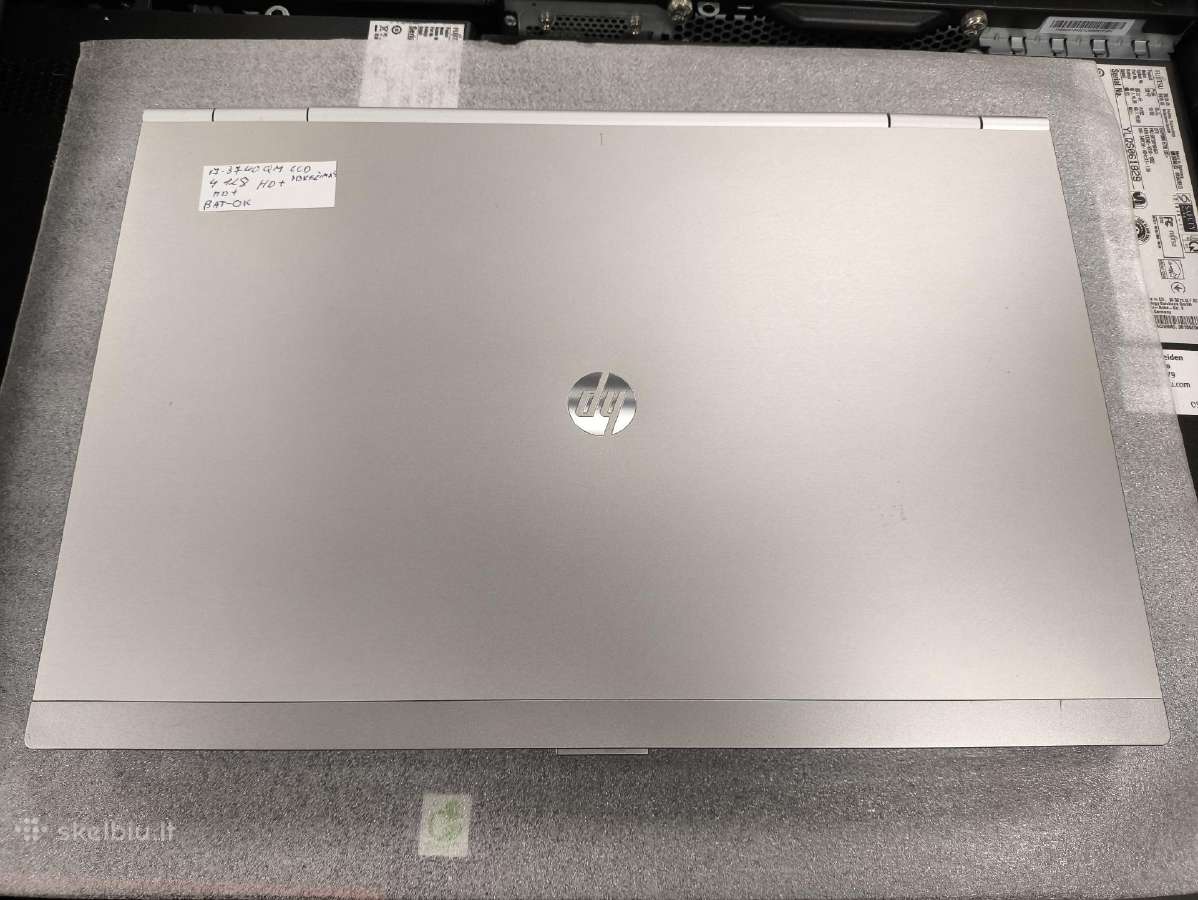 Elitebook 15.6 i7-3740qm 8-16gb 128-512gb SSD - nuotraukos Nr. 3