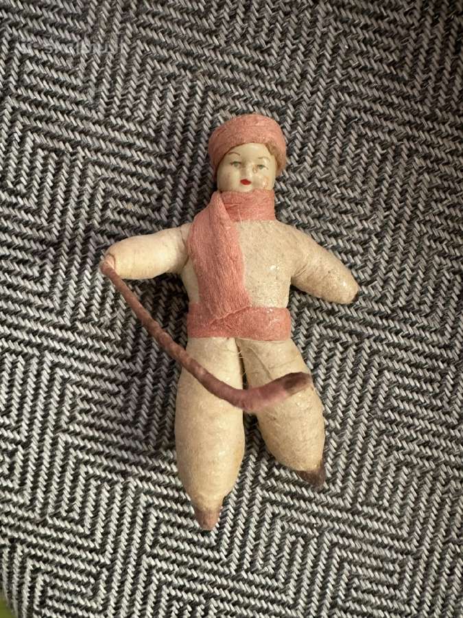 Senovinis vatinis kalėdinis žaisliukas