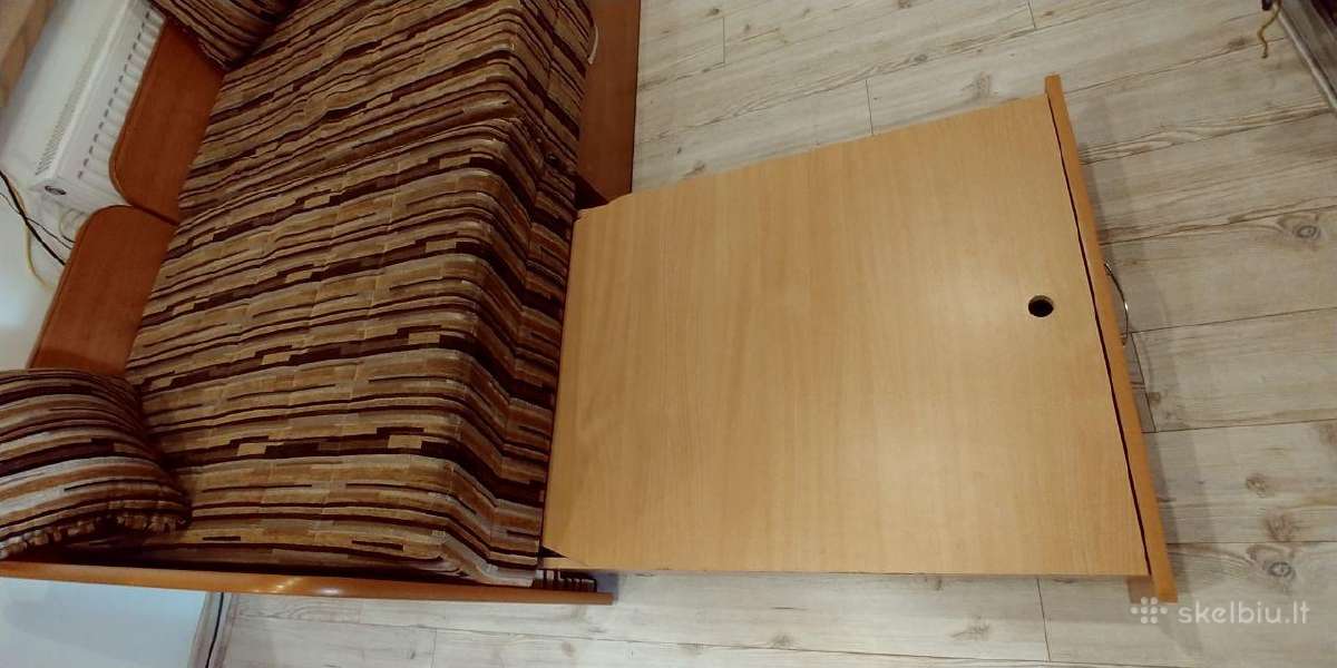 Kompaktiškos sulankstomos kušetės su patalynės dėž - nuotraukos Nr. 2