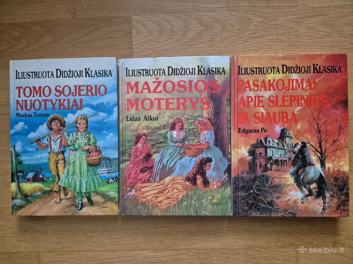 Parduodamos vaikiškos knygos