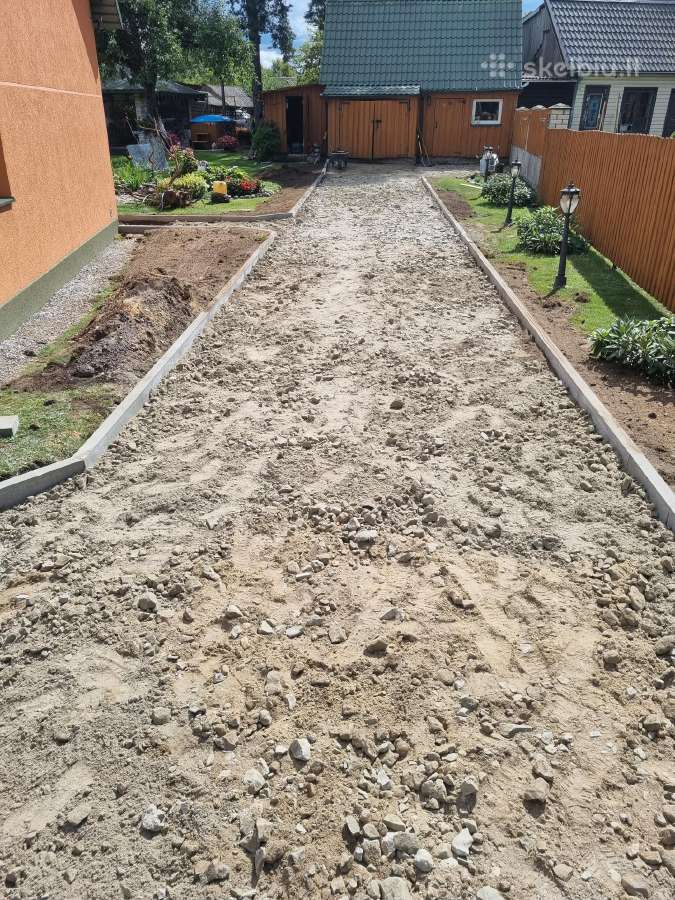 12€ kv trinkelių klojimas pagrindu ruosimas - nuotraukos Nr. 7