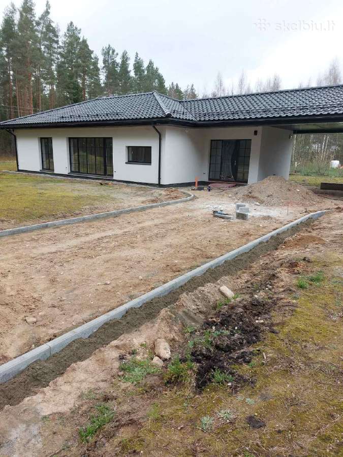 12€ kv trinkelių klojimas pagrindu ruosimas - nuotraukos Nr. 15