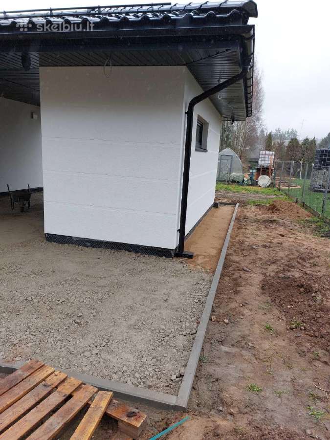 12€ kv trinkelių klojimas pagrindu ruosimas - nuotraukos Nr. 17