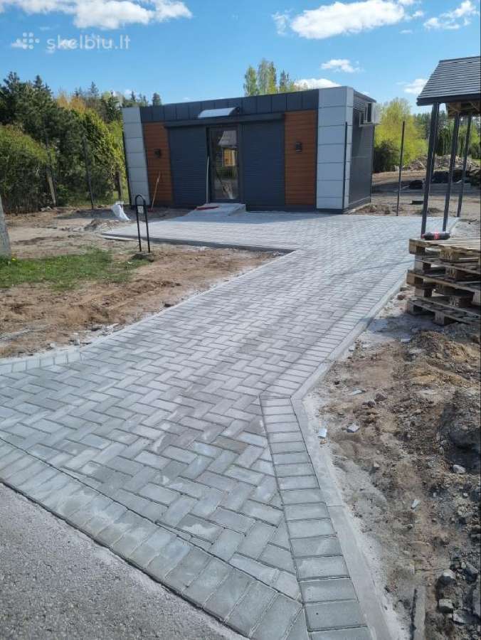 12€ kv trinkelių klojimas pagrindu ruosimas - nuotraukos Nr. 28