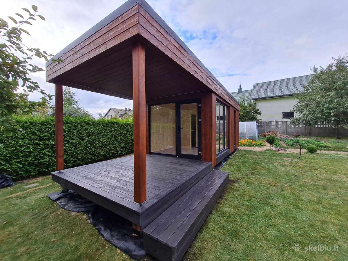 Karkasinė pirtis 310x900 - nuotraukos Nr. 2