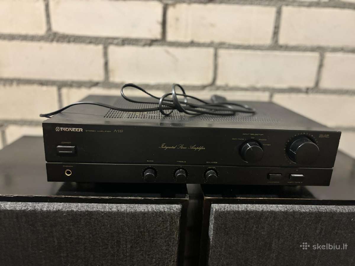 Pioneer A-119 Integruotas Garso Stiprintuvas