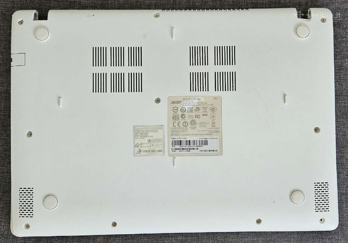 Kompiuteris Nešiojamas Acer Aspire V3-331-p32r - nuotraukos Nr. 8