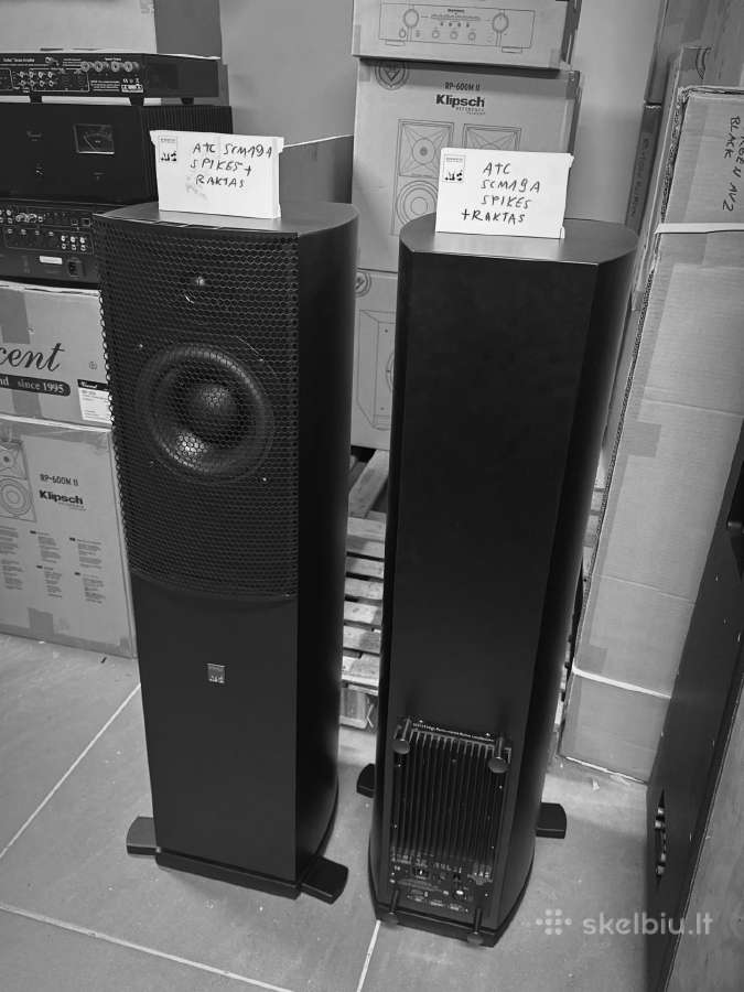 Atc Scm-19a Xlr active speakers aktyvios kolonėlės - nuotraukos Nr. 9