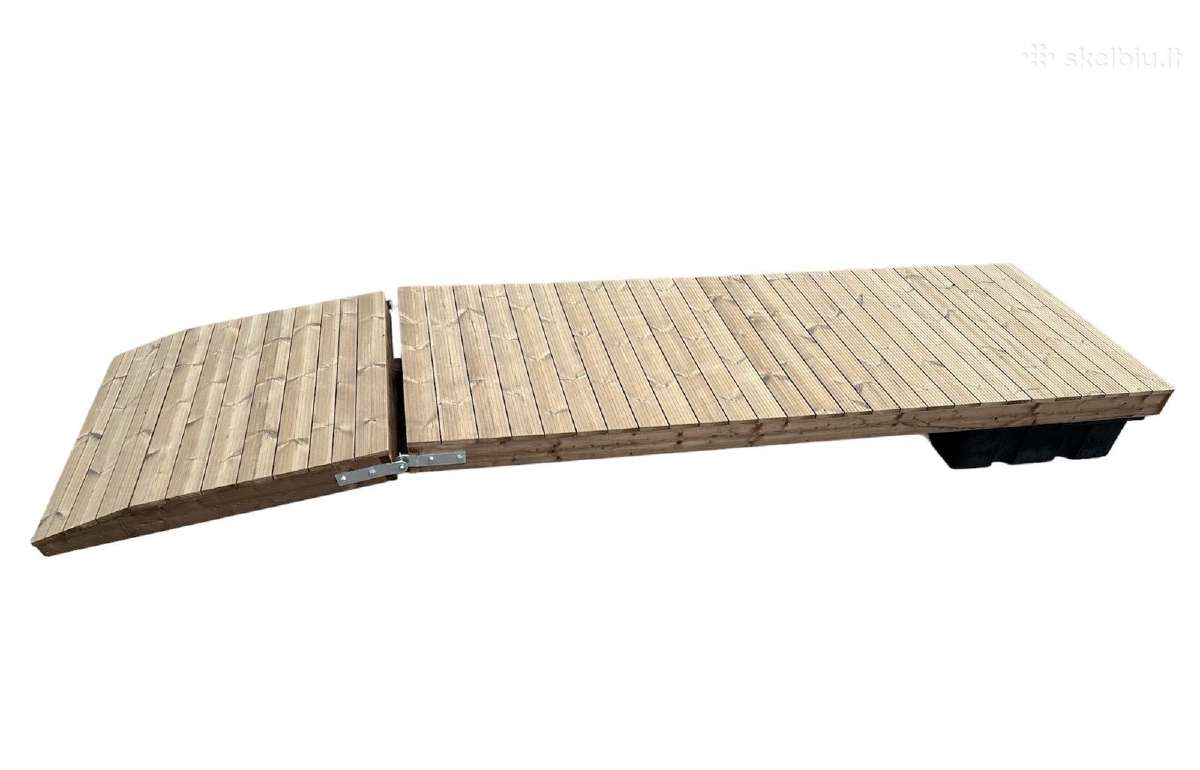 Pontoninis lieptelis Petriukas 1.2x4.5m - nuotraukos Nr. 9