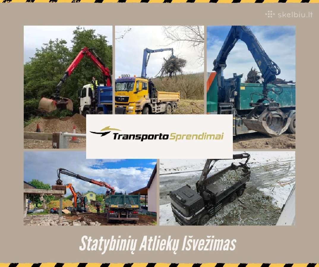 Statybinių šiukšlių išvežimas, žaliųjų atliekų sur - nuotraukos Nr. 25