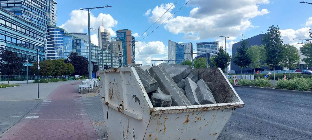Statybinių šiukšlių išvežimas, žaliųjų atliekų sur - nuotraukos Nr. 26