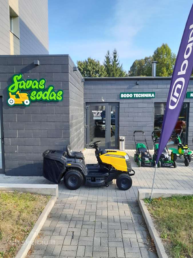 Sodo traktoriukas su krepšiu. Super kaina!
