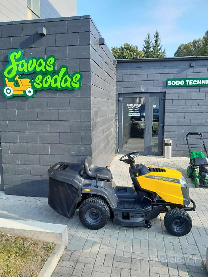 Sodo traktoriukas su krepšiu. Super kaina! - nuotraukos Nr. 2