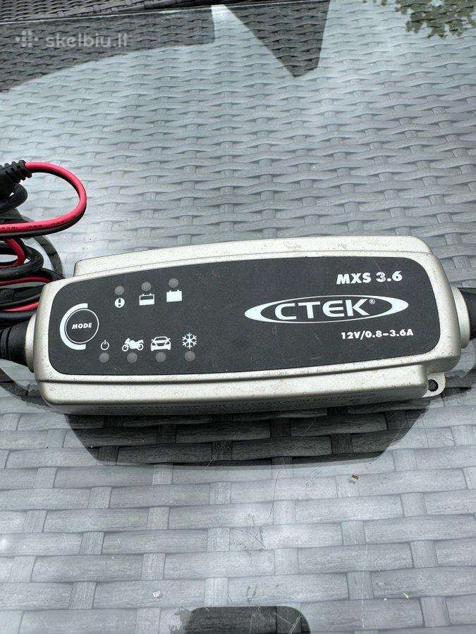 Ctek 3.8, Ctek 7.0, Ctek Mxs 25 - nuotraukos Nr. 4