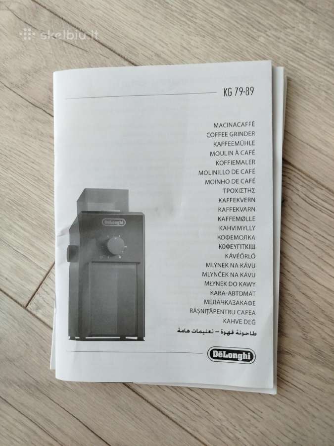 Kavamalė Delonghi Kg79-89 - nuotraukos Nr. 4