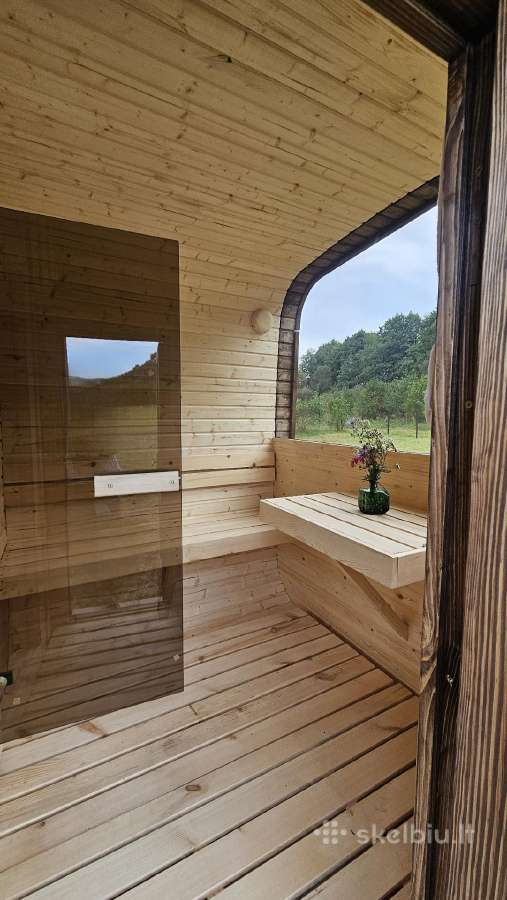 Pusapvalė pirtelė,pirtis, bačka,pirtys - nuotraukos Nr. 28