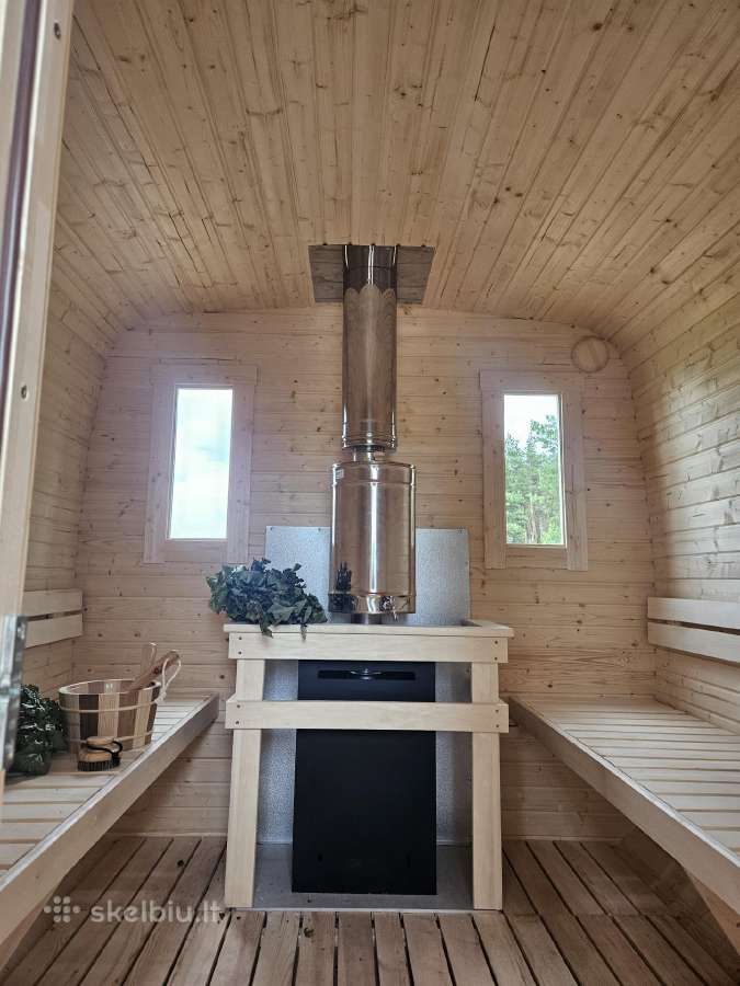 Pusapvalė pirtelė,pirtis, bačka,pirtys - nuotraukos Nr. 38
