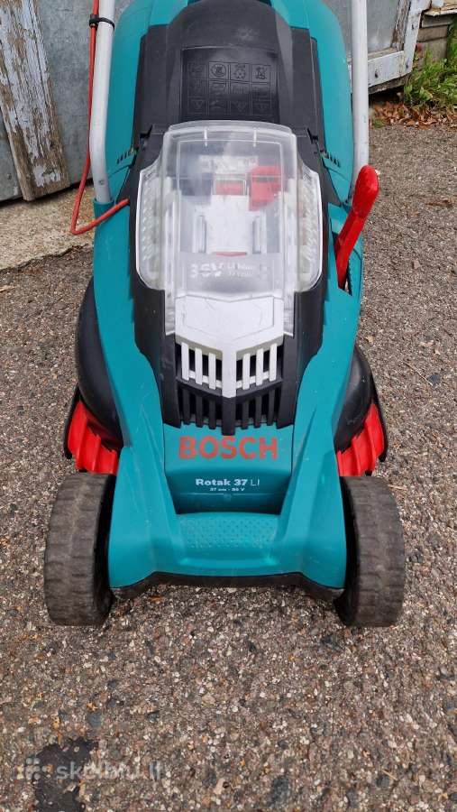 Bosch Rotak 37li ir 43li Akumuliatorinės vejapjov. - nuotraukos Nr. 8