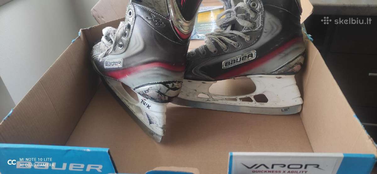 Profesionalios ledo ritulio pačiūžos bauer vapor