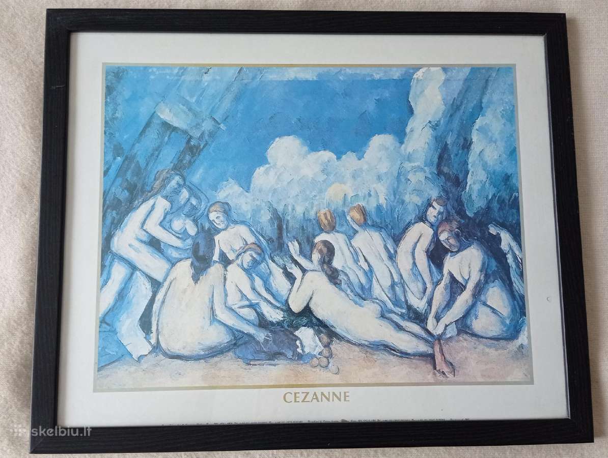 Didžiosios maudynės. P. Sezanas