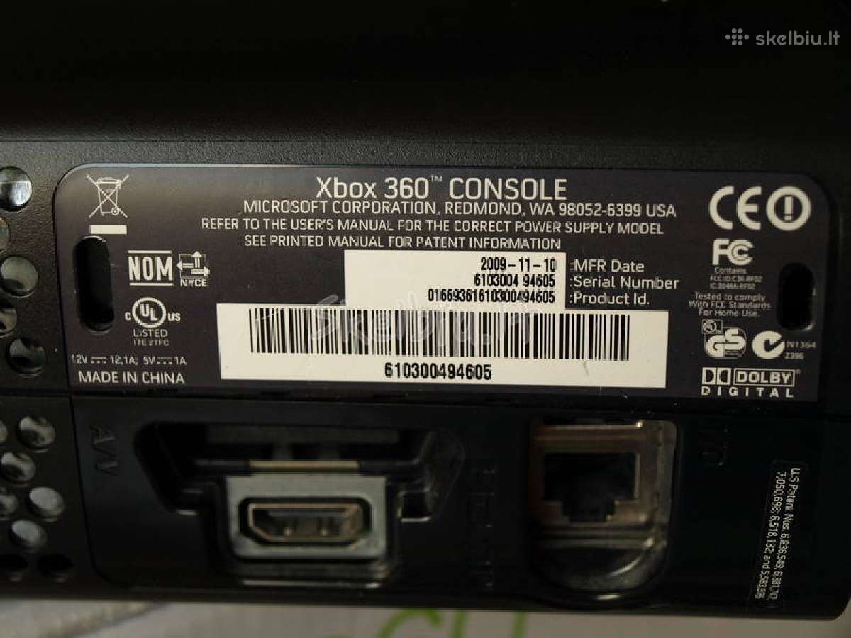 Su garantija xbox 360 500gb Rgh su 80 žaidimų - nuotraukos Nr. 4