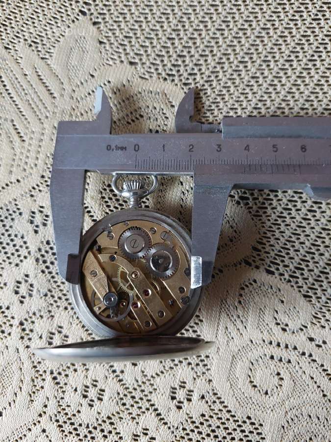 Senovinis Kišeninis Mechaninis Laikrodis Neveikia - nuotraukos Nr. 4