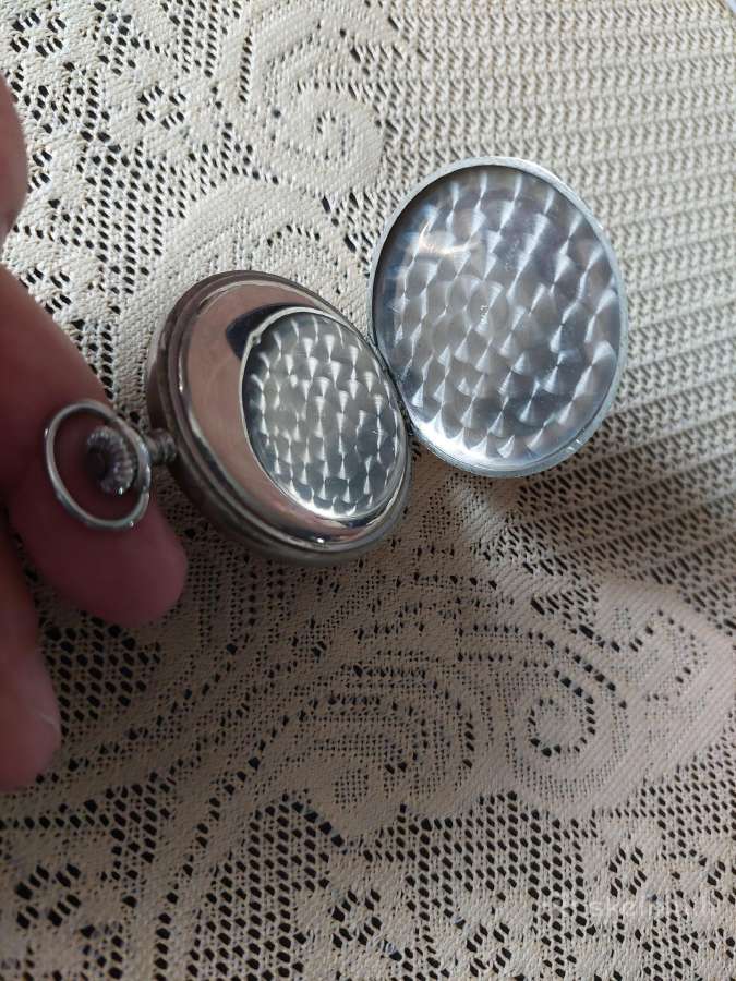 Senovinis Kišeninis Mechaninis Laikrodis Neveikia - nuotraukos Nr. 11