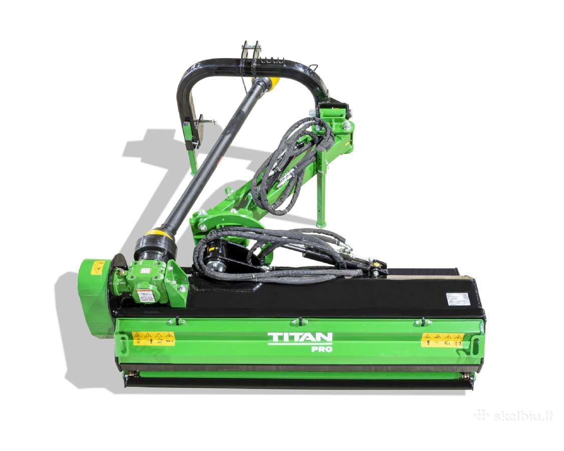 Šlaitinis mulčeris Titan Pro 1,8m Tik 3750 eur
