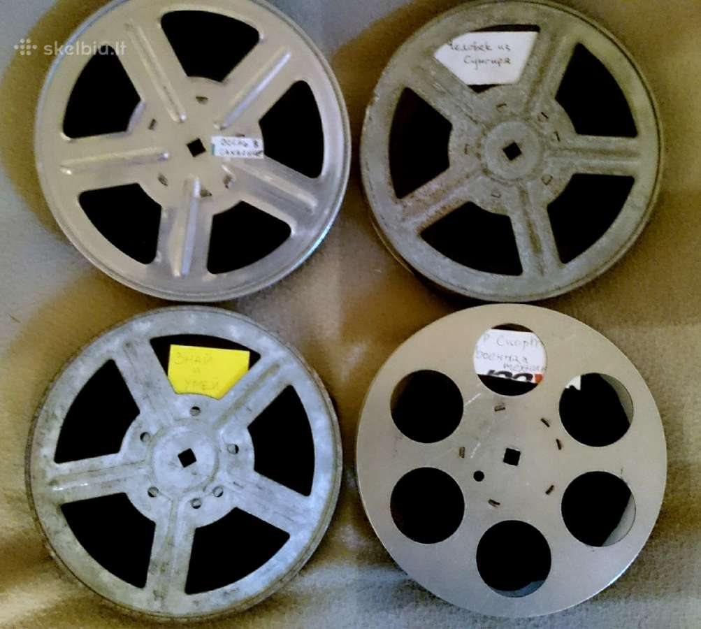 8-16mm kino filmai.