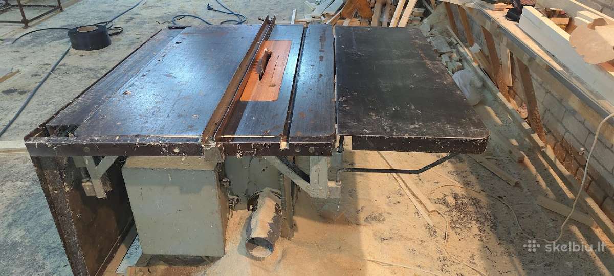 Išilginio pjovimo medienos staklės. galingos 5kw - nuotraukos Nr. 2