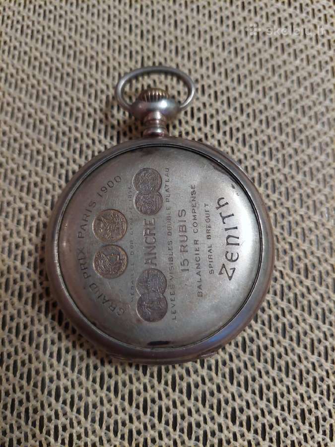 Sidabras . Laikrodis.mechaniniai Laikrodžiai - nuotraukos Nr. 9