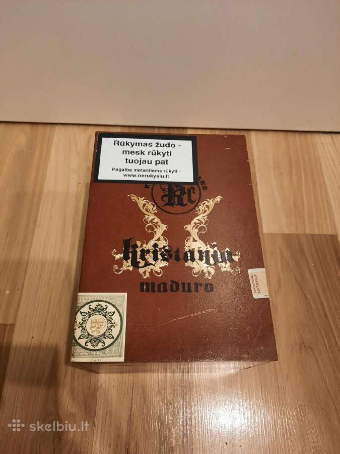 27. Cigarų dėžė Kristoff Cigars
