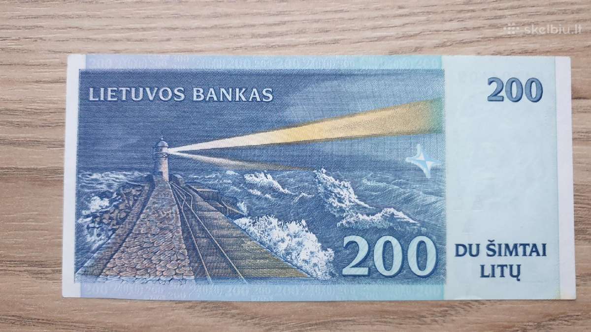 1997 metų 200 litų - nuotraukos Nr. 2