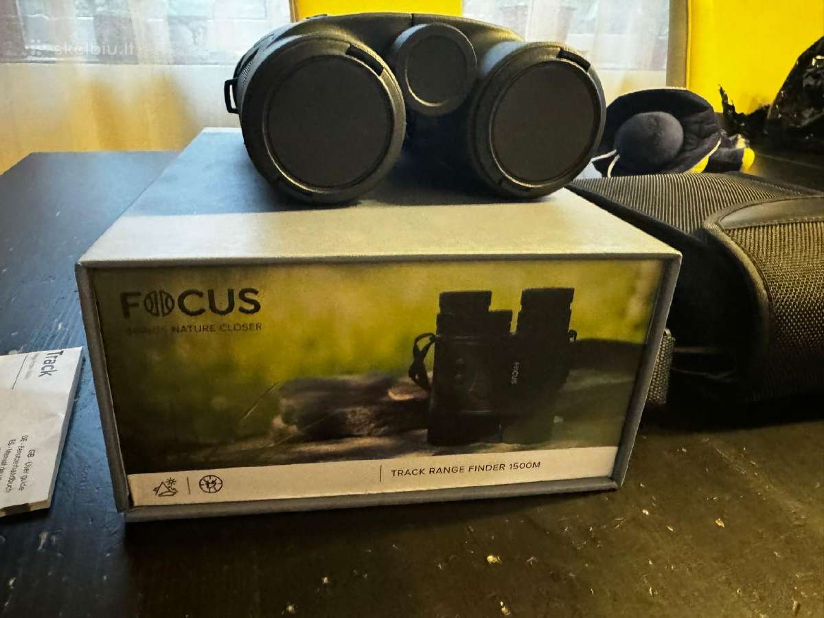 Žiūronai su tolimaciu Focus Eagle 10x42 Rf 1500m - nuotraukos Nr. 2