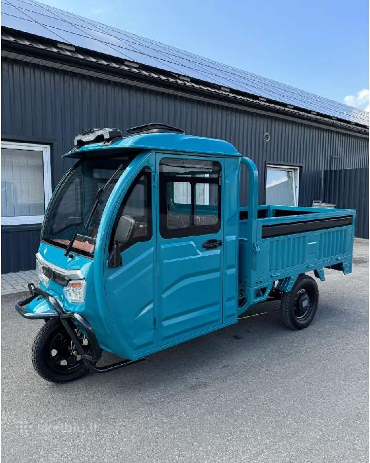 Elektrinis krovininis triratis motoroleris SL-07 - nuotraukos Nr. 23