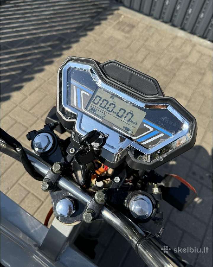 Elektrinis krovininis triratis motoroleris SL-06 - nuotraukos Nr. 11