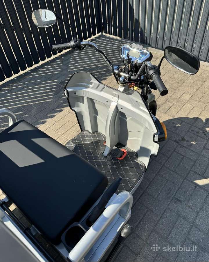 Elektrinis krovininis triratis motoroleris SL-06 - nuotraukos Nr. 12
